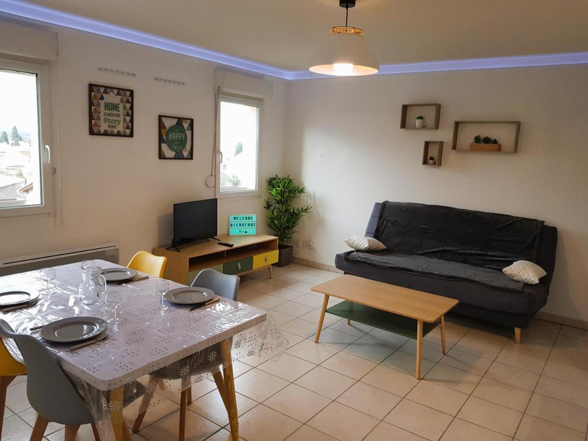 Tout Confort ! Calme, Climatisation, Vue Degagee, Ville ,Parking Gratuit, Ascenseur, Wifi Carcassonne Exterior photo